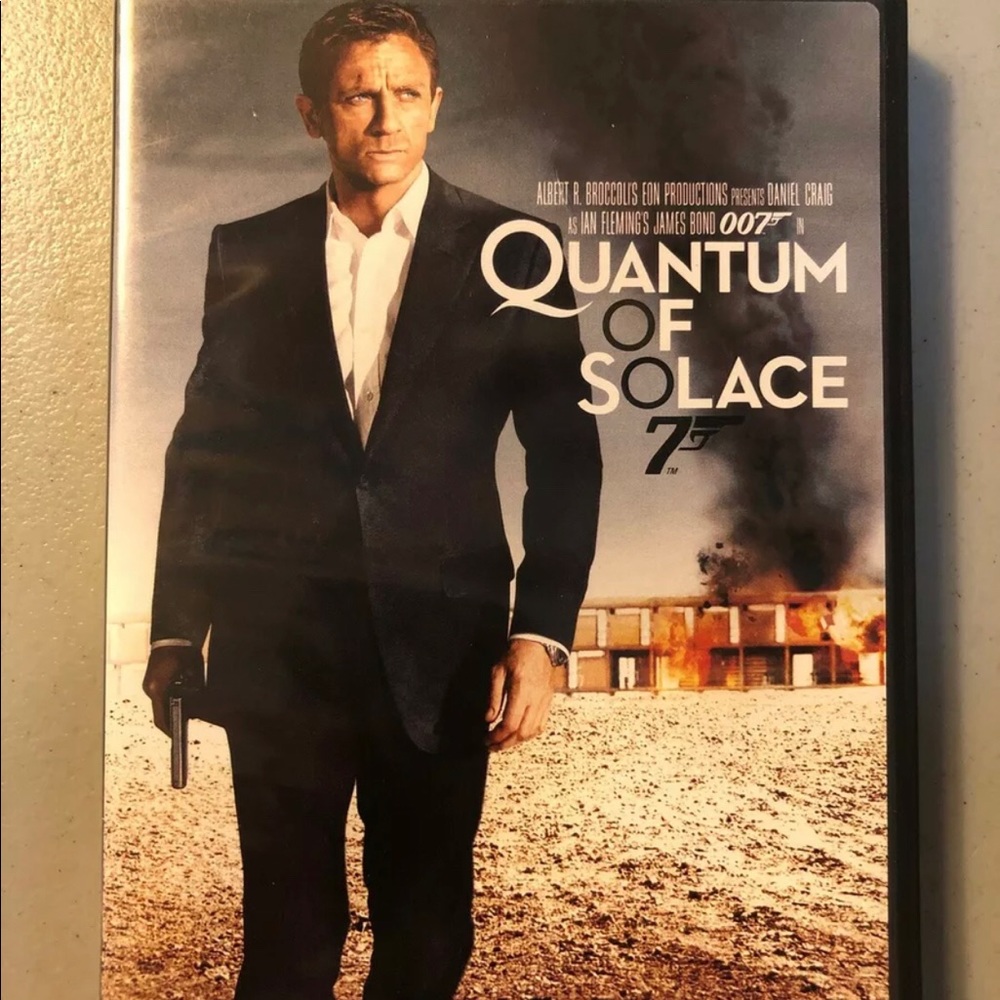 James Bond in Quantum of Solace (DVD, 2009, Widescreen) PG-13